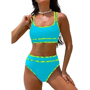 popvil Womens High Waisted Bikini Sets 2026