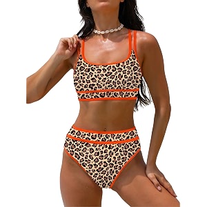 popvil Womens High Waisted Bikini Sets 2026