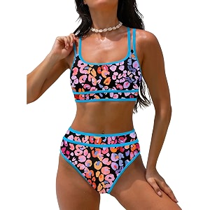 popvil Womens High Waisted Bikini Sets 2026