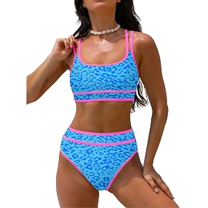 popvil Womens High Waisted Bikini Sets 2026