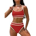 popvil Women39s High Waisted Bikini Sets 2026
