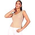 POPWINGS Casual Crush Design Sweetheart Neck Sleeveless