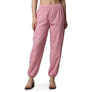 POPWINGS Casual Ethnic Bagru Print Long Slit