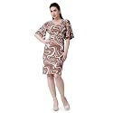 POPWINGS Casual Floral Printed Maxi Length Fit