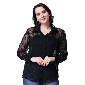 POPWINGS Casual Printed Shirt for Women