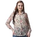 POPWINGS Casual Printed Shirt for Women 