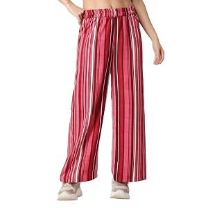 POPWINGS Casual Printed Trouser for Women