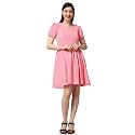 POPWINGS Casual Self Crush Design Solid Knee