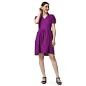 POPWINGS Casual Self Crush Design Solid Knee