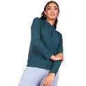 POPWINGS Casual Solid Hooded Pocket Sweatshirt for