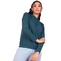 POPWINGS Casual Solid Hooded Pocket Sweatshirt for
