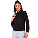 POPWINGS Casual Solid Hooded Pocket Sweatshirt for