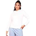 POPWINGS Casual Solid Hooded Pocket Sweatshirt for