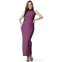 POPWINGS Casual Solid Long Bodycon Dress for