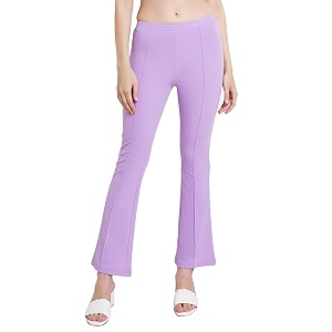 POPWINGS Casual Solid Regular Fit Solid Trouser