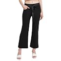 POPWINGS Casual Solid Regular Fit Solid Trouser