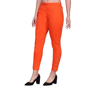 POPWINGS Womens Relaxed Fit Trousers