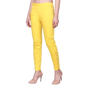 POPWINGS Womens Relaxed Fit Trousers