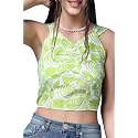 POPWINGS Women Casual Blue amp White Stripe