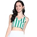POPWINGS Women Casual Blue amp White Stripe