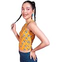 POPWINGS Women Casual Yellow Eye Printed Self
