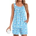 POPYOUNG Pajama Set for Women Summer 2 Piece Lounge Shorts Sets Sleepwear