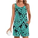 POPYOUNG Pajama Set for Women Summer 2 Piece Lounge Shorts Sets Sleepwear