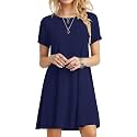 POPYOUNG Women39s Dress Fall Outfits Casual Midi