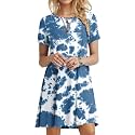 POPYOUNG Women39s Dress Fall Outfits Casual Midi
