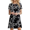 POPYOUNG Women39s Dress Fall Outfits Casual Midi