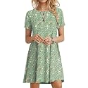 POPYOUNG Women39s Dress Fall Outfits Casual Midi