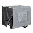 Porch Shield Generator Cover for 3000-5000W, 26 x 20 x 20 inch,Black &amp; Gray