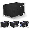 Porch Shield Generator Covers while Running for 3500-12000 W, Black