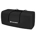 Porch Shield Outdoor Cushion Storage Bag 62" L x 20" W x 28" H, Black
