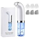 Pore Vacuum Blackhead Remover Kit, 6 Suction Heads & Extractor Tools, 3 Adjustable Suction Levels, Facial Pore Cleansing for Women Men
