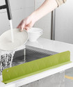 PORMONO Silicone Sink Splash Guard for Kitchen 49 cm Anti Slip Tape (Multicolor Pack of 1)