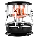 Portable 2-in-1 Kerosene Heater &amp; Stove: 9000 BTU Adjustable Indoor/Outdoor Heater For Camping, Ice Fishing &amp; Emergency Use