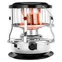 Portable 2-in-1 Kerosene Heater &amp; Stove: 9000 BTU Adjustable Indoor/Outdoor Heater For Camping, Ice Fishing &amp; Emergency Use