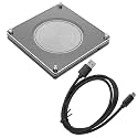 7.83Hz Resonances Generator Portable Ultra Low Frequency Pulse ABS Silver Sleep Support Device for Relaxation Focus Model FM783