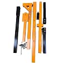 Portable Air Conditioner Lifting Crane Tool - Manual Winch Hoist with Folding Bracket for Easy Outdoor Unit Installation - Lightweight User-Friendly