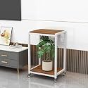 Portable Aquarium Stand, Eco-Friendly Board Fish Tank Stand, Smooth, Durable, Aesthetic, Suitable for Living Rooms, Bedrooms, and Hotels(Style B,70x40cm/27.6x15.7in)