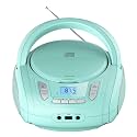 Portable CD Player Boombox with Bluetooth,FM Radio,USB MP3 Playback,CD Players for Home or Outdoor
