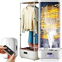 Portable Clothes Dryer - Mini/Compact Dryer, 900W Automatic Cordless, Portable Steam Dryer Smart Machine, Adjustable Timer, Suitable for Clothes and Fabrics, Quick Dry Steam