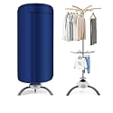 Portable Clothes Dryer to Quickly Dry A Large Number of Clothes and Shoes Travel Dryer Machine Compact Portable clothes dryers(Blue)