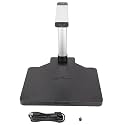 Portable Document Scanner, A3/A4 Book Scanner with OCR Technology, 3264x2448 Resolution Document Camera, Foldable USB Document Reader with LED Fill Light for Office, School, Home U