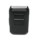 Portable Electric Shaver for Men, Rechargeable Foil Razor with Cleaning Brush, Black and Copper Design, USB Powered