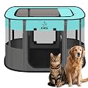 XRG Foldable Pet Playpen，Indoor Cat cage Puppy Crates M(31.5"x23.6"x21.7")