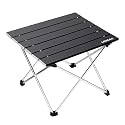 Portable Folding Table Ultra Light Camping Table Made of Aluminum Including Bag Easy to Carry Folding Table Perfect for Camping Picnic Cooking Garden Hiking Travel