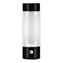 Portable Hydrogen Water Generator 420ml - Rechargeable Hydrogen Water Bottle for Health &amp; Wellness (Black)