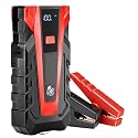 Portable Jump Box with 3 Modes Current Power Bank Function,Car Battery Booster Pack Smart Jumper Cables 12V USB Outputs & Flashlight Emergency Battery Booster for Cars, Trucks, and SUV